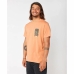 Kortærmet T-shirt til Mænd Rip Curl Desti Animals Orange