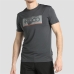 Herren Kurzarm-T-Shirt +8000 Lasten Grau