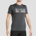 Herren Kurzarm-T-Shirt +8000 Lasten Grau