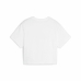 T-Shirt met Korte Mouwen voor kinderen Puma Cropped