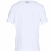 Camisola de Manga Curta Homem Under Armour Team issue Wordmark Branco