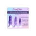 Anal plug XR Purple Silicone Set 3 Pieces