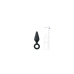 Anal plug EasyToys Black S