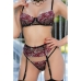 Conjunto de Lingerie Chilirose XL 4 Peças