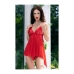 Badjas Chilirose Rood S/M