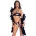 Conjunto de Lingerie Chilirose Preto L 2 Peças