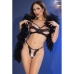 Conjunto de Lingerie Chilirose Preto L 2 Peças