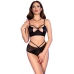 Ensemble de Lingerie Chilirose Noir M 2 Pièces