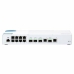 Schakelaar Qnap QSW-M408-2C 1 Gbps RJ-45 SFP+ Wit