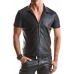 Camisola de Manga Curta Homem Demoniq Preto XL