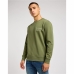 Men’s Sweatshirt without Hood Lee Wobbly Khaki