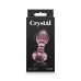 Anal plug NS Novelties Crystal (by NSN) Pink