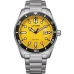 Herreur Citizen OF COLLECTION - MARINE 1760 ECO DRIVE - YELLOW Gul Sølvfarvet (Ø 43 mm)