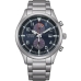 Мужские часы Citizen SPORT CRONO - ECO DRIVE Серебристый (Ø 43 mm)