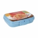 Madkasse til Sandwich Titiz Plastik 600 ml 16 x 12 x 4 cm (24 enheder)