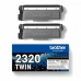 Toner Brother TN-2320TWIN Noir 2600 pgs