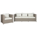 Garden sofa Home ESPRIT synthetic rattan 200 x 80 x 68 cm