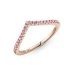 Anel feminino Pandora TIMELESS WISH SPARKLING PINK - RING - SIZE 48