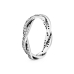 Anel feminino Pandora SPARKLING TWISTED LINES - RING - SIZE 58