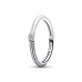 Anel feminino Pandora PAVE & WHITE DUAL - RING - SIZE 56