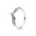 Dámsky prsteň Pandora LEAF PAVE - RING - SIZE 52