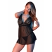 Babydoll Exposed Fekete L/XL