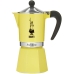 Cafeteira Italiana Bialetti Rainbow Amarelo 6 Copos