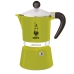 Cafetieră Italiană Bialetti Rainbow Verde Metal Aluminiu