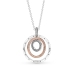 Collar Mujer Pandora TWO-TONE CIRCLES