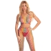 Bodystocking Pink Lipstick Multifarvet (Onesize)