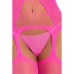 Bodystocking Pink Lipstick Rosa (Einheitsgröße)