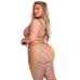 Bodystocking Pink Lipstick Multicolour (XL)