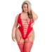 Bodystocking Pink Lipstick Vermelho (L)