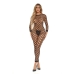 Bodystocking Pink Lipstick Fekete (Egy méret)