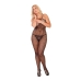 Bodystocking René Rofé Crna (XL/XXL)