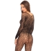 Bodystocking René Rofé Črna (M/L)