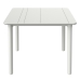 Table Resol Noa White polypropylene Fibreglass 90 x 90 x 74 cm