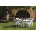 Tuinstoel Resol Palma Branco Polipropileno 62 x 84 x 55 cm (4 Unidades)