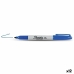 Permanente markeerstift Sharpie Fine Point Blauw (12 Stuks)