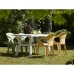 Table Resol Dalia White polypropylene 90 x 140 x 74 cm