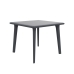 Table Resol Dessa Dark grey polypropylene 90 x 90 x 72 cm