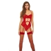 Body Bombshell Boudoir Rot L