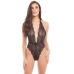 Leotard René Rofé Black S/M