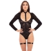 Leotard René Rofé Black M/L