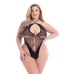 Női alsóruha Baci Lingerie Fekete Queen size