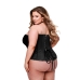 Női alsóruha Baci Lingerie Fekete 3XL/4XL