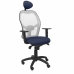 Office Chair with Headrest Jorquera P&C ALI200C Blue Navy Blue