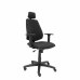 Chaise de Bureau avec Appui-tête  Montalvos P&C LI840CB Noir