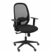 Chaise de Bureau P&C 0B10CRP Avec accoudoirs Noir