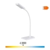 Desk lamp EDM 30116 White polypropylene 7 W 400 lm 9 x 13 x 33 cm Flexo/Desk lamp